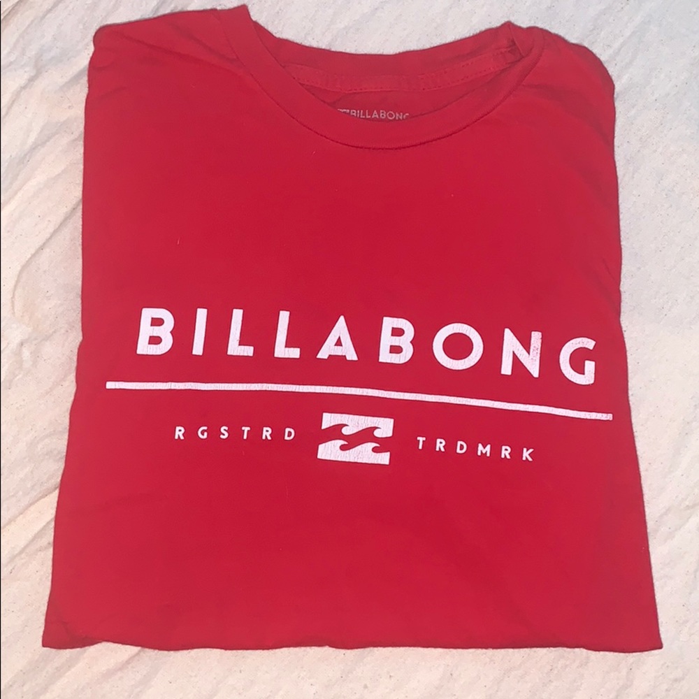Red Billabong Tee